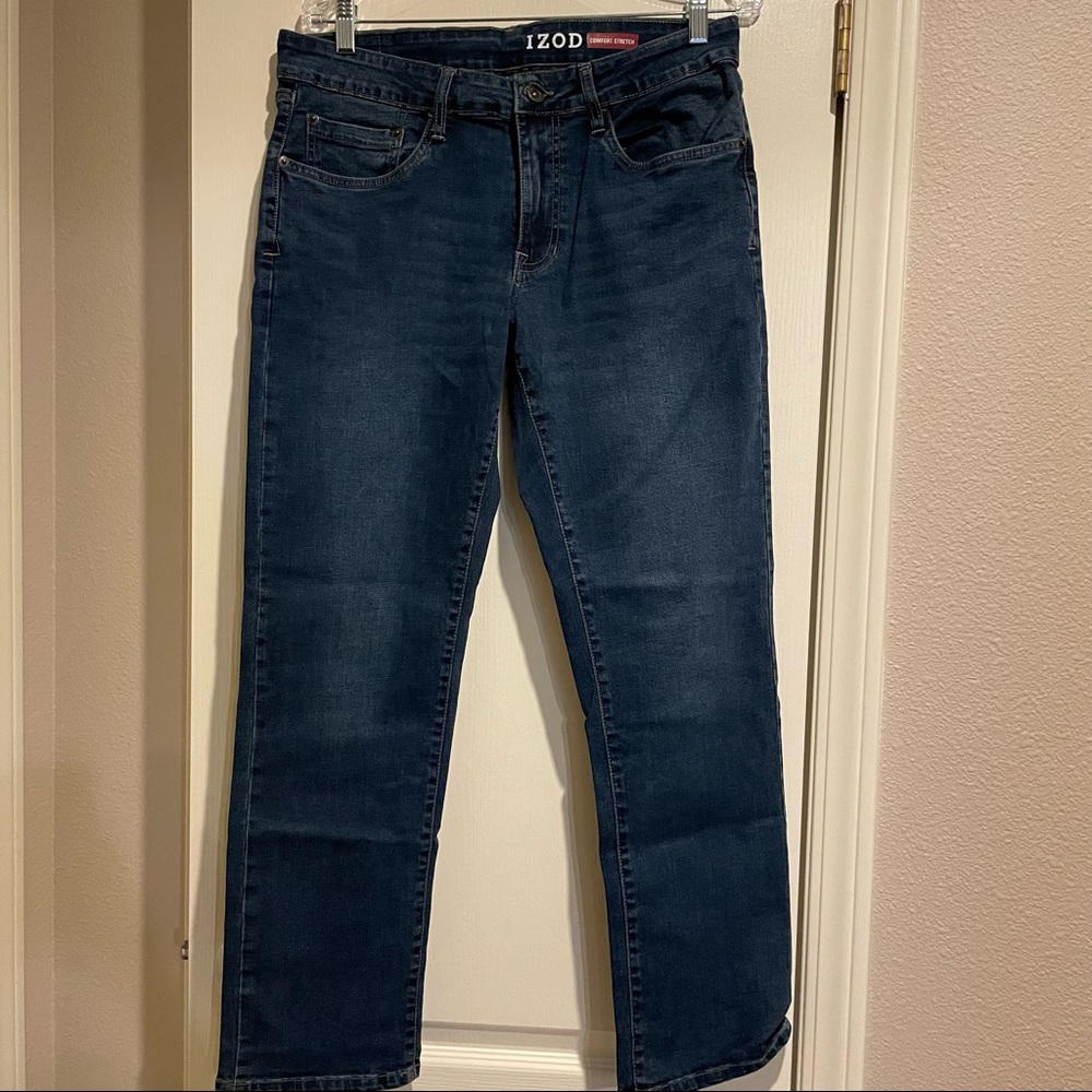 IZOD Comfort Stretch Straight Fit Jeans 32x30